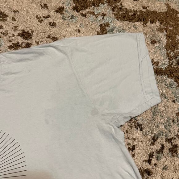 Modest Mouse Sunburst Shirt Size Large Alternative Indie Band Tee Blue/Brown - Picture 7 of 8